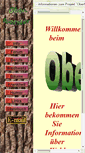 Mobile Screenshot of oberfoerster.de